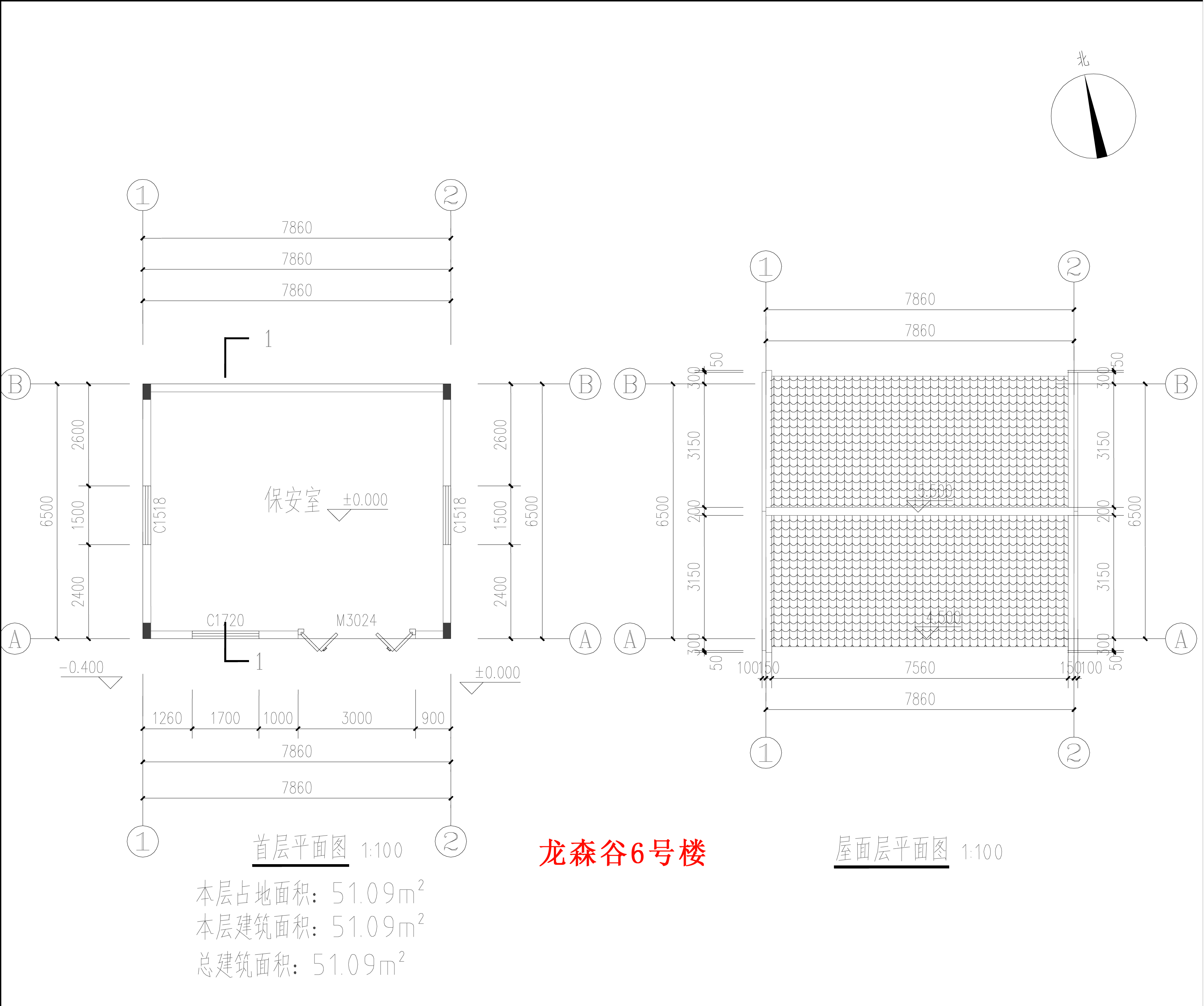 龍森谷6號(hào)樓總平面報(bào)建圖-首層.jpg