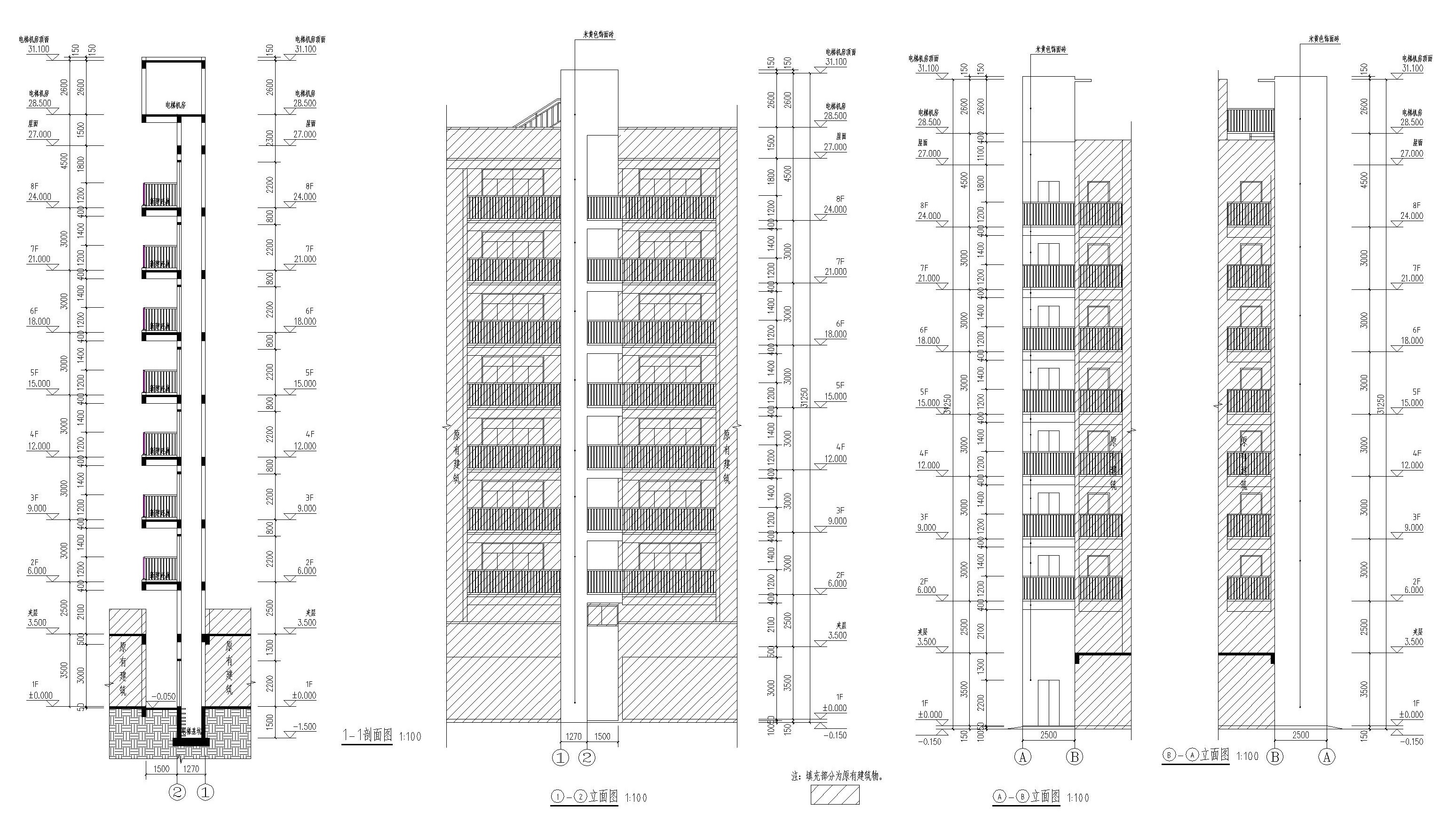 瑞楓花園3#樓A梯加裝電梯立面、剖面平面圖20240201.jpg