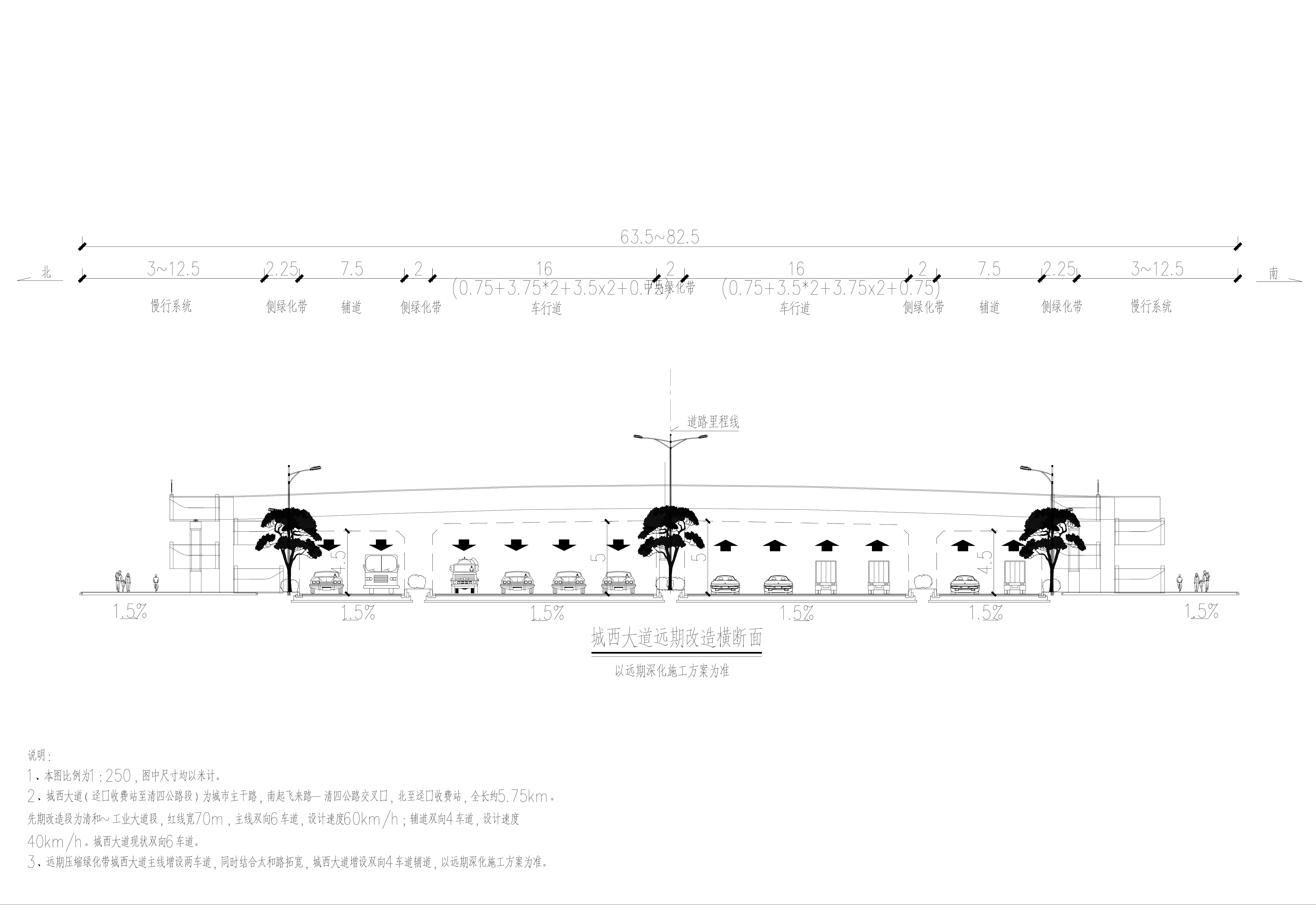 城西大道道路橫斷面設(shè)計(jì)圖2.jpg
